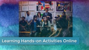 Students in an in-person class